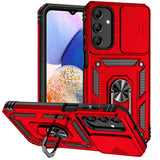 For Samsung Galaxy A16 Case Shockproof Ring Holder Stand Camera Cover Roses