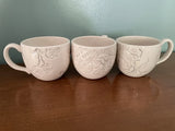 Edie Rose Hydrangea Mugs Set Of 3 Hydrangea