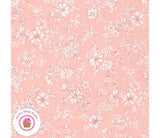 Kaufman PETITE LAWN 83030D2-2 Pink Floral SMOCKING Quilt Fabric Flowering Plants