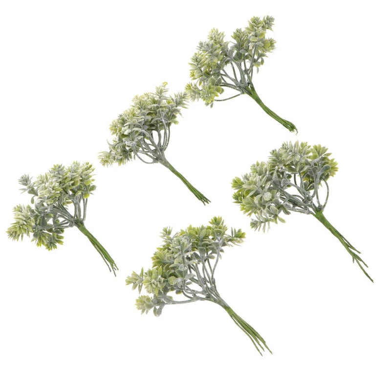5 Pcs Centerpiece Table Decorations Artificial Ferns for Indoors Green Plant