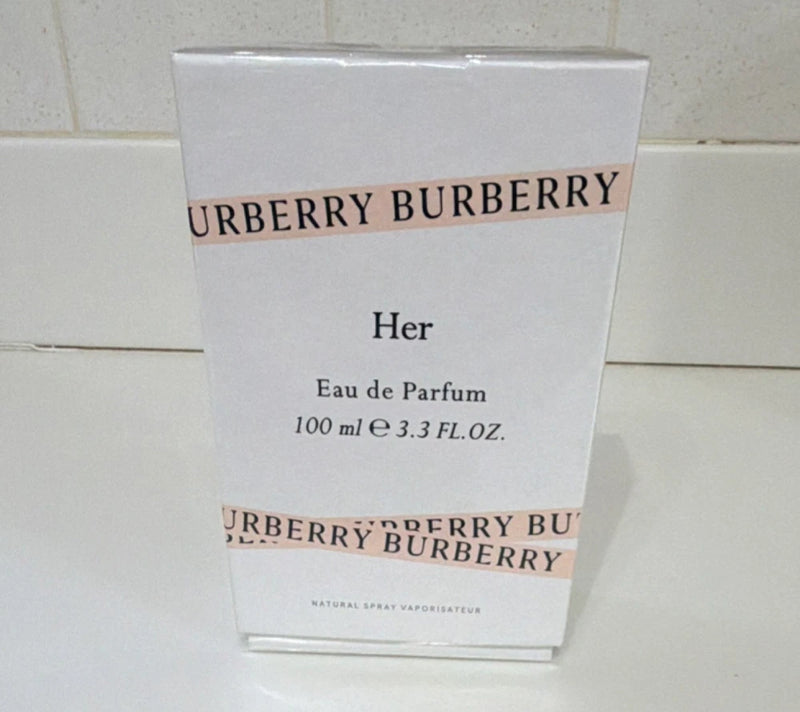 Burberry Her Eau de Parfum Spray 100 ml / 3.3 fl oz Women's Fragrance EDP