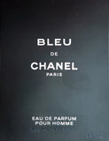 Bleu De Chanel Eau De Parfum Vaporisateur Spray 3.4 oz / 100 ml NIB Sealed.  Pre EDP