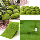 6 Pcs Fake Landscaping Plants Micro Landscape Diy Moss Mini Model Grass Green Plant