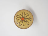 Daisy Flower White and Yellow Vintage Lapel Pin Daisies