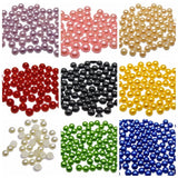 400 Acrylic FlatBack Half Pearl Bead Flat Back 8mm Scrapbook Craft Colour Choice Roses