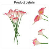 Elegant Calla Lily Faux Flowers Set of 10 for Stunning Home Decor 34cm Lily