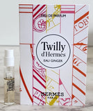 TWILLY D'HERMES EAU GINGER HERMES PARIS Perfume 0.06z  2ml EDP Spray Sample NEW EDP