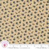 Moda DAISY LANE 9763 11 Beige Floral KANSAS TROUBLES Quilt Fabric Flowering Plants