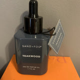 Sand + Fog For Men Teakwood Eau De Parfum Oil Rollerball 1.7 New Without Box EDP