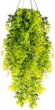 1PCS Artificial Hanging Plants - Waterpoof Fake Plants Outdoor, Faux Greenery UV Green Plant