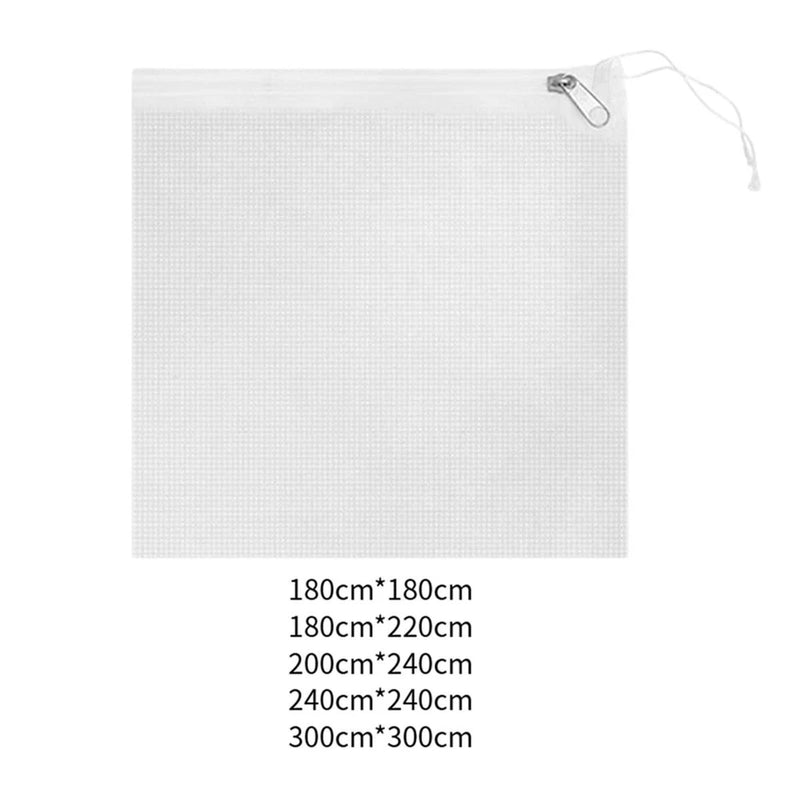 Fruit Tree Netting Cover Garden Netting with Zipper and Drawstring Plants Mesh Garden Plants