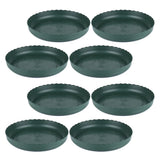 8 Pcs Flower Pot Tray Small Plant Saucer Home Garden Indoor Dish Garden Plants