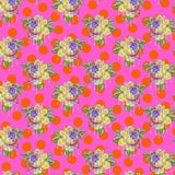 Tula Pink Curiouser & Curiouser Painted Roses Daydream Fabric OOP Roses