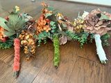 Set of 3 BridemaidsÕ BouquetsÑHamdmade! Fall Colors Bouquet