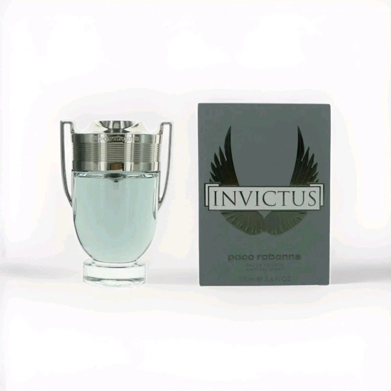 Paco Rabanne Invictus  3.4 oz 100 ml Men's Eau de Toilette Brand New Sealed Box EDT