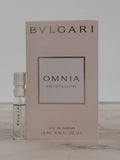 BVLGARI Omnia Crystalline Eau de Parfum 1.5 ml Official Carded Sample EDP