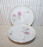 Vintage Royal Court¨ PINK CARNATION Dishes: 4 Coffee Cup Saucers Plates Carnation