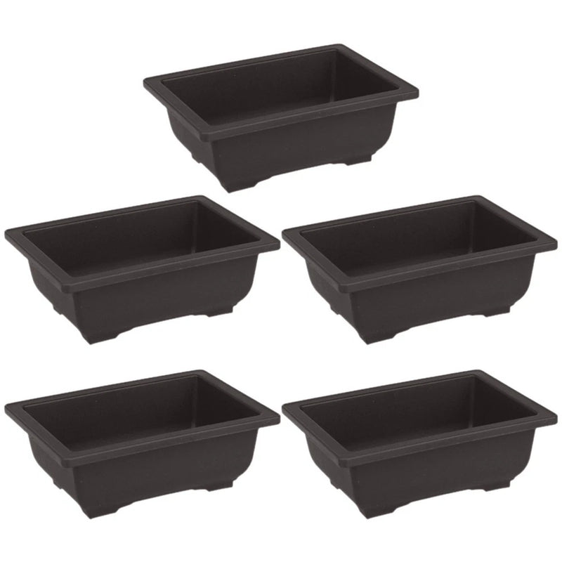2 Pieces Practical Bonsai Pot Succulent Pots Gardening Container Garden Plants