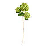 33" Snowball Hydrangea Artificial Flower (Set of 2) Hydrangea