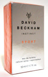 Beckham David Beckham Instinct SPORT Men Edt 50 ml Spray 1.7 oz Nib EDT