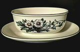 Villeroy & Boch BOTANICA GRAVY BOAT Underplate Ranunculus Glacialis 2 Avail. VGC Ranunculus
