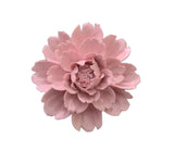 4.72" Peony Ceramic Flower Wall Art, Artificial 3D 4.7"L x 4.7"W, Pink Peony