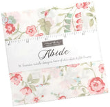 Abide Moda Charm Pack 42 100% Cotton 5-inch Precut Cotton Fabric Squares Flowering Plants