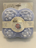 Silicon Ice Mold Blue Makes 4 Large Hydrangea Blossom Shaped Cubes Hydrangea