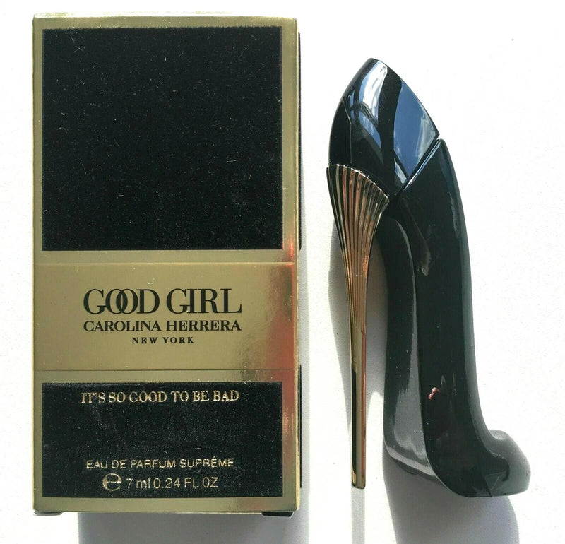 GOOD GIRL SUPREME CAROLINA HERRERA EAU DE PARFUM 7 ml. 0.24 fl.oz MINI PERFUME EDP