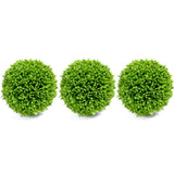 Artificial Green Plant Decorative Balls, Indoor Topiary Bowl Filler Greenery ... Green Plant
