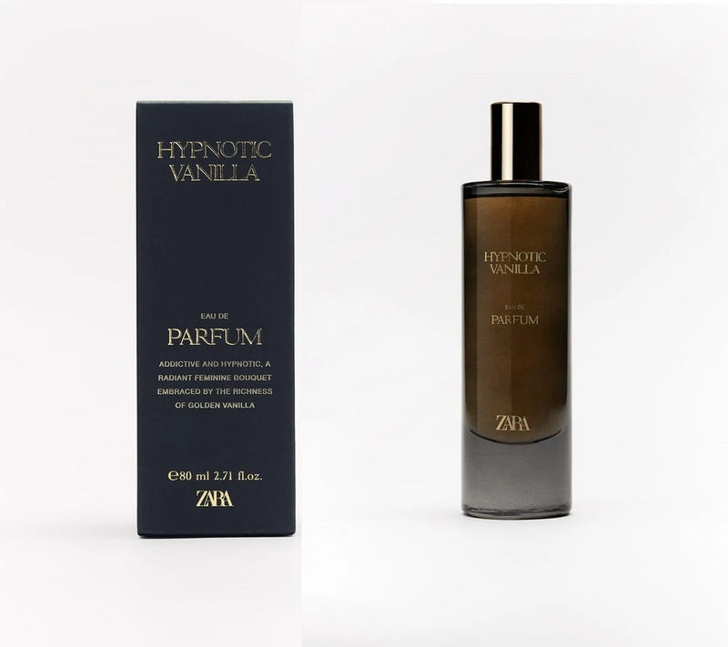 Zara Hypnotic Vanilla 80 ml 2.7 Oz  Eau De Parfum Women EDP Fragrance New EDP