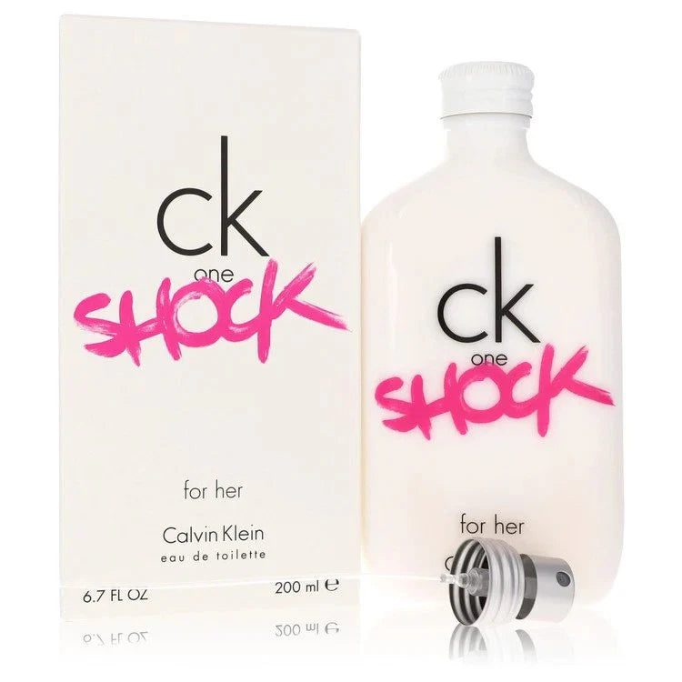 CK One Shock by Calvin Klein Eau De Toilette Spray 6.7 oz for Women EDT