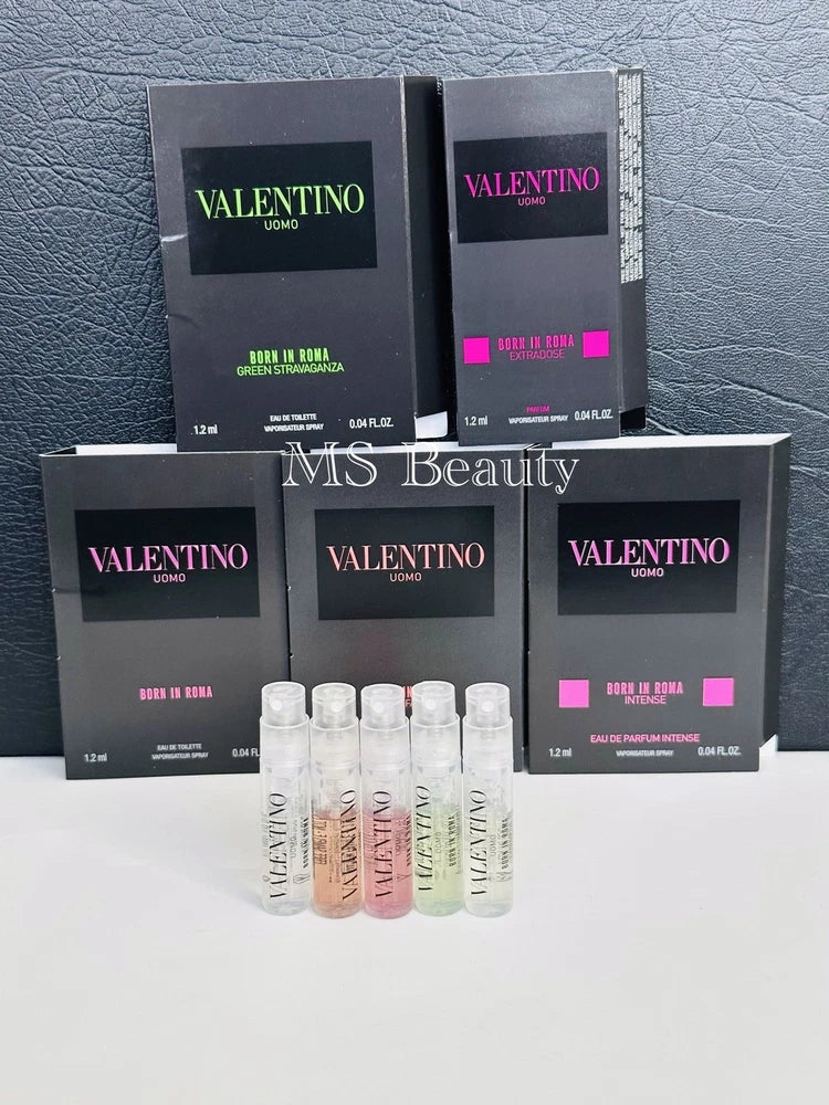 Valentino Uomo Born In Roma For Men Samples Size 1.2ml (5pcs) EDP