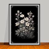 May Birth Flower Art Prints: Featuring the Hawthorn & Lily of the Valley Lily