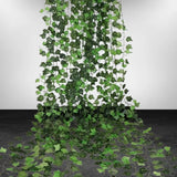 100pcs Leaf 1 Piece 2.4M Home Deco Artificial Lvy Leaf Garland Plants Vine Fake Green Plant