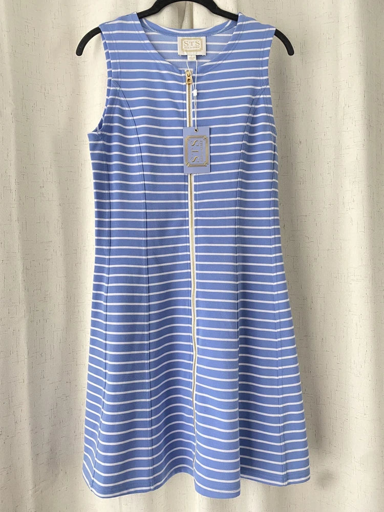 Sail To Sable Zipped Up Hydrangea Dress New With Tag 2 Hydrangea