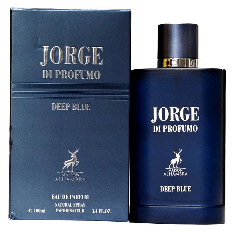 Maison Alhambra Jorge Di Profumo Deep Blue Eau De Parfum 100ml - FREE SHIPPING EDP