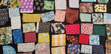 New Floral 100% Cotton Fabric Scraps For Quilts Scrapbooking Crafts  - Lot of 30 Flowering Plants