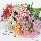 32cm Artificial Hydrangea Daisy Silk Flower for Seasonal Home For Wedding Decor Hydrangea