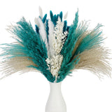 Pampas Grass Dried Flowers for Vase, Boho Home Decor, Wedding Decorations (Mi... Dried Flower