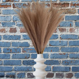Artificial Faux Pampas Grass Large, 6Pcs 34" Fake Artificial Pampas Grass Dec... Pampas Grass