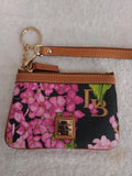 DOONEY  & BOURKE__ HYDRANGEA__ MONOGRAM__ BLACK__ FLORAL__ WRISTLET Hydrangea