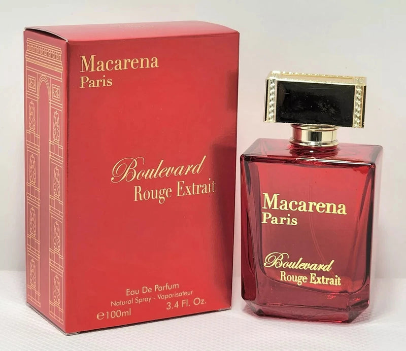BOULEVARD ROUGE EXTRAIT 3.4 FL.OZ 100 ML EAU DE PARFUM SPRAY FOR WOMEN IN  BOX EDP