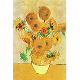 Vase with Yellow Sunflowers by Vincent Van Gogh 36x24 Museum Art Print Poster Sunflower