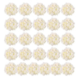 50 Set Silk Hydrangea Flowers White Artificial Flowers for Wedding Hydrangea