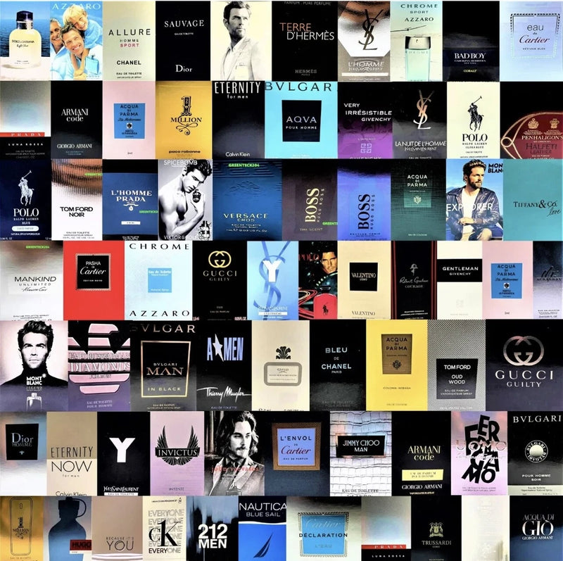 Men Cologne Sample Vials - Choose Scent & Combined Shipping & Discount EDP