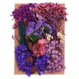Pressed Flowers Bulk Dried Flowers Natural Pressed Flowers Leaves Purple Dried Flower