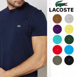 HOT SALE ~ Authentic Lacoste Mens Short Sleeve Crew Neck Pima Cotton T-Shirts Roses