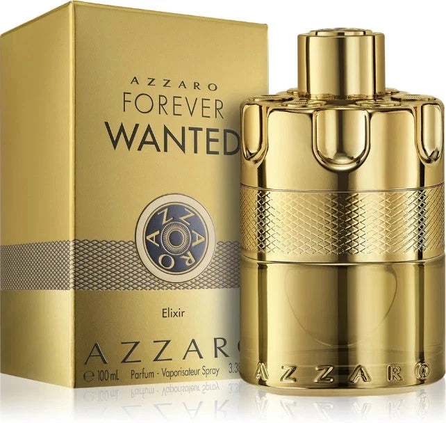 Forever Azzaro Wanted Elixir Parfum 3.38 oz / 100 ml For Men | New and Sealed Bo EDP