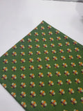Jo Morton Fabric Floral Poison Green Reproduction Andover Sew Quilt FAT QUARTER Flowering Plants